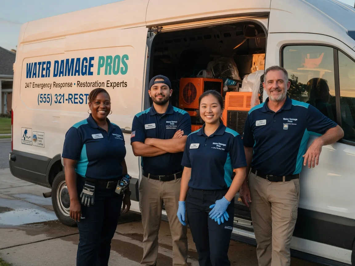 Water Damage Restoration company in Nemours, WV